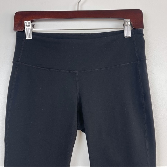 Athleta Chaturanga Knicker Capri Leggings Women’s Size S Gray Athletic Gym - Picture 5 of 11